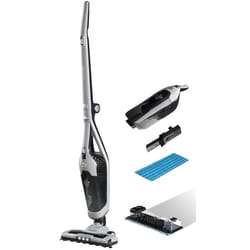 Concept VP4201 scopa elettrica Aspirapolvere a bastone 2 in 1 AC Secco e bagnato Senza sacchetto 0,6 L 90 W Nero, Argento