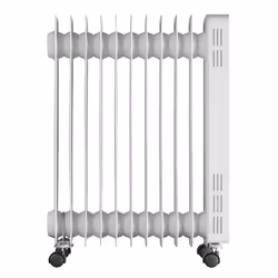 Concept RO3411 stufetta elettrica Interno Bianco 2300 W Riscaldatore ambiente elettrico a olio