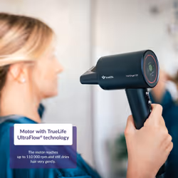 TrueLife HairDryer D9 asciuga capelli 1600 W Nero - Vista aggiuntiva 7