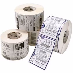 Zebra Z-Perform 1000T, Bianco, Carta, Trasferimento termico, Permanente, Rettangolo
