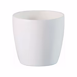 No Brand - Vaso stars, 10 cm, colore bianco