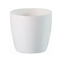 No Brand - Vaso stars, 10 cm, colore bianco