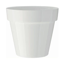 No Brand - Vaso standard, 12 cm, colore bianco