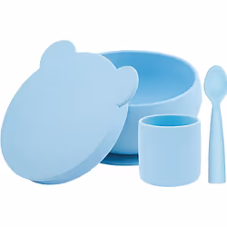 Le stoviglie belle rendono ogni pasto ancora più gustoso. Le stoviglie per bambini Minikoioi BLW I Mineral Blue sono realizza ...