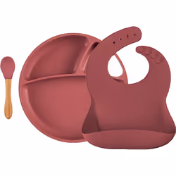 Le stoviglie belle rendono ogni pasto ancora più gustoso. Le stoviglie per bambini Minikoioi BLW II Velvet Rose sono realizza ...
