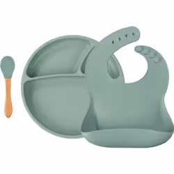 Le stoviglie belle rendono ogni pasto ancora più gustoso. Le stoviglie per bambini Minikoioi BLW II River Green sono realizza ...