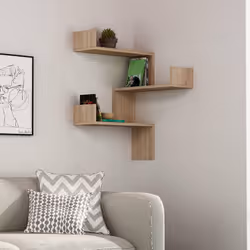 Woody Fashion 776HMS1715 scaffale Mensola modulare A muro Truciolato Quercia