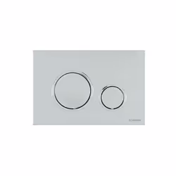 Placca Schwab Vela Cromo Lucido - P47-0120-0253 Campo d’applicazione Per installazione su cassette di risciacquo a incasso Ca ...