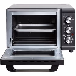 Forno Elettrico Ventilato 23L Autopulente Questo Forno elettrico è la soluzione ideale per cuocere i tuoi cibi preferiti. Fun ...
