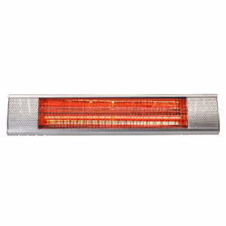 Lampada Riscaldante da Esterno Comets, Argento, Ferro, 54x10,5x17,5 cm, BIMAR