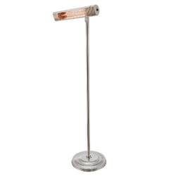 Lampada Riscaldante da Esterno Haumea, Argento, Inox, 60,5x200x50 cm, BIMAR