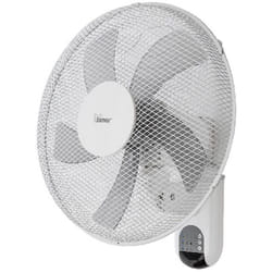 Ventilatore da Parete Garbino, Plastica, Bianco, 44x48x31 cm