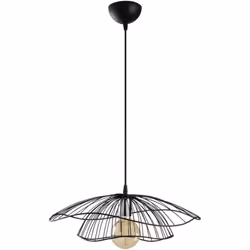 Caratteristiche del prodotto: Sospensione in metallo a filo. Disponibile in due colori: nero o bronzo. Include istruzioni di  ...