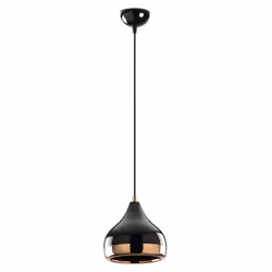 A forma di goccia d'acqua, il lampadario YILDO attira l'attenzione con la sua superficie liscia che riflette la luce. I bordi ...