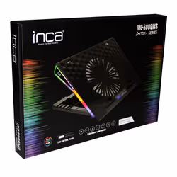 Inca INC-608GMS supporto per laptop Supporto per Nero 17" - Vista aggiuntiva 5