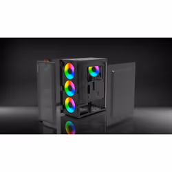Inca EMG-15XN computer case Midi Tower Nero - Vista aggiuntiva 8