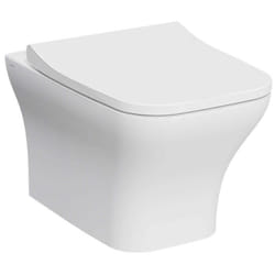 Wc sospeso rimless Mia Square di Vitra Sanitari