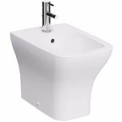 Bidet filo muro a terra Mia Square di Vitra sanitari in ceramica bianca smaltata Mia Square Bidet di Vitra Sanitari è un Bide ...