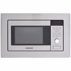 Silverline MW9012X01, Superficie piana, Microonde combinato, 20 L, 800 W, Display incorporato, Pulsanti, Manopola