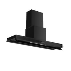 Silverline 3129 Inside 3 Cappa aspirante a parete Nero 628 m³/h