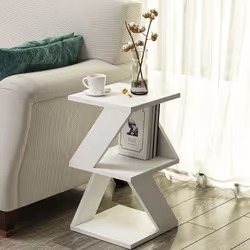 Woody Fashion Albeni Tavolino Forma quadrata 1 gamba/gambe - Vista aggiuntiva 4