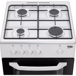 Beko CSG42001FW Cucina Gas Bianco - Vista aggiuntiva 4