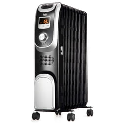 Beko RHO8122T stufetta elettrica Interno Nero 2000 W Riscaldatore ambiente elettrico a olio