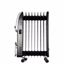 Beko RHO8122T stufetta elettrica Interno Nero 2000 W Riscaldatore ambiente elettrico a olio