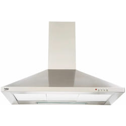 Cappa da parete decorativa 90cm 400m3/h - cwb9441xnh inox Beko