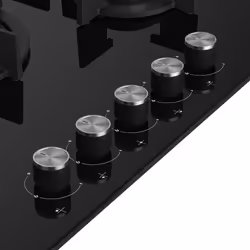 Beko HILW 75222 SL piano cottura Nero Da incasso 75 cm Gas 5 Fornello(i) - Vista aggiuntiva 4