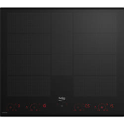 Beko HII 68811 NT Nero Da incasso 58 cm Piano cottura a induzione 8 Fornello(i)