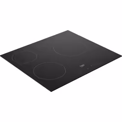 Beko HIC63400 piano cottura Nero Da incasso 60 cm Piano cottura a induzione 3 Fornello(i)