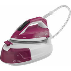 Beko - SGA6126R - Ferro da Stiro, Sistema Stirante, 6 Bar, 2600 Watt, 1 Litro, Controllo Digitale - Bianco/Viola