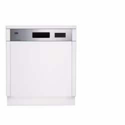 Beko PDSN25311X, A scomparsa parziale, Dimensione massima (60 cm), Bianco, Touch, LED, Acciaio inox