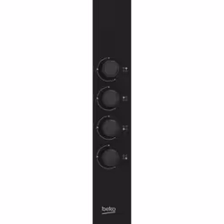Beko HIGG 64123 SB piano cottura Nero Da incasso 60 cm Gas 4 Fornello(i) - Vista aggiuntiva 6