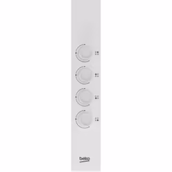 Beko HIGG 64123 SW piano cottura Bianco Da incasso 60 cm Gas 4 Fornello(i) - Vista aggiuntiva 6