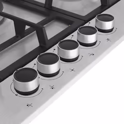 Beko HIAW75225SXE piano cottura Acciaio inox Da incasso 75 cm Gas 5 Fornello(i) - Vista aggiuntiva 5