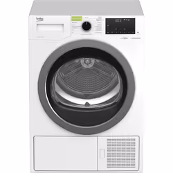 Beko DH 9532 GAO, Libera installazione, Caricamento frontale, Pompa di calore, Bianco, Manopola, Touch, Sinistra