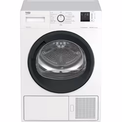 Beko DS 8512 CX, Libera installazione, Caricamento frontale, Pompa di calore, Bianco, Pulsanti, Manopola, Touch, Destra