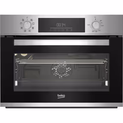 Beko BBCM12300X, Media, Forno elettrico, 48 L, 2400 W, 48 L, Ventilato