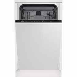Beko b300 BDIS161E0Q, A scomparsa totale, Compatta (45 cm), Nero, Touch, LED, 3 cestello/i