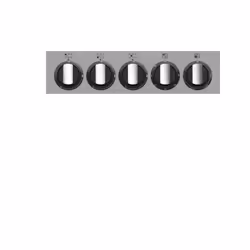 Beko PF335325DX cucina Gas Nero, Acciaio inox - Vista aggiuntiva 4