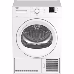 Beko DU 9112 GA0, Libera installazione, Caricamento frontale, Condensa, Bianco, Pulsanti, Manopola, Destra