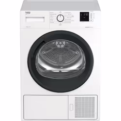 Beko DH 10413 GAO, Libera installazione, Caricamento frontale, Pompa di calore, Bianco, Pulsanti, Manopola, Destra
