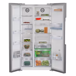 Beko GN163241DXBN frigorifero side-by-side Libera installazione 576 L E Acciaio inox