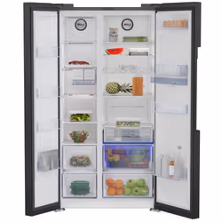 Beko GN163241DXBRN frigorifero side-by-side Libera installazione 576 L E Nero - Vista aggiuntiva 4