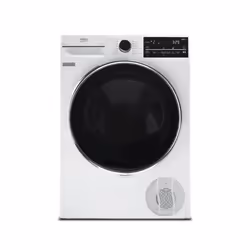Beko BT5103IB, Pose libre, Charge avant, Pompe à chaleur, Blanc, Rotatif, Tactile, Droite