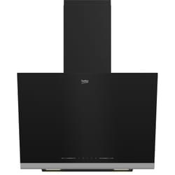 Beko BHCA66741BBHF Cappa aspirante a parete Nero 445 m³/h