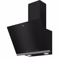 Beko BHCA66741BBHF Cappa aspirante a parete Nero 445 m³/h