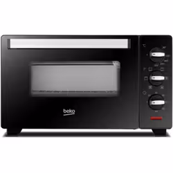 BMOF19B Fornetto Elettrico Cottura Ventilata 19 Litri 1380 w 3 Funzioni Nero - Beko